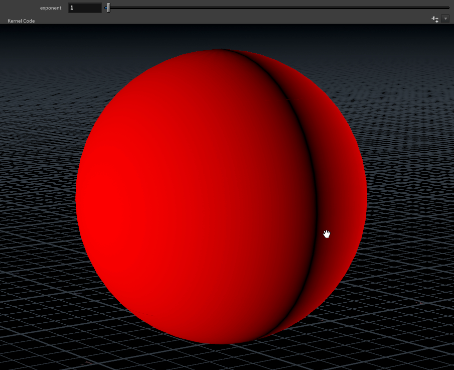blend falloff with exponent